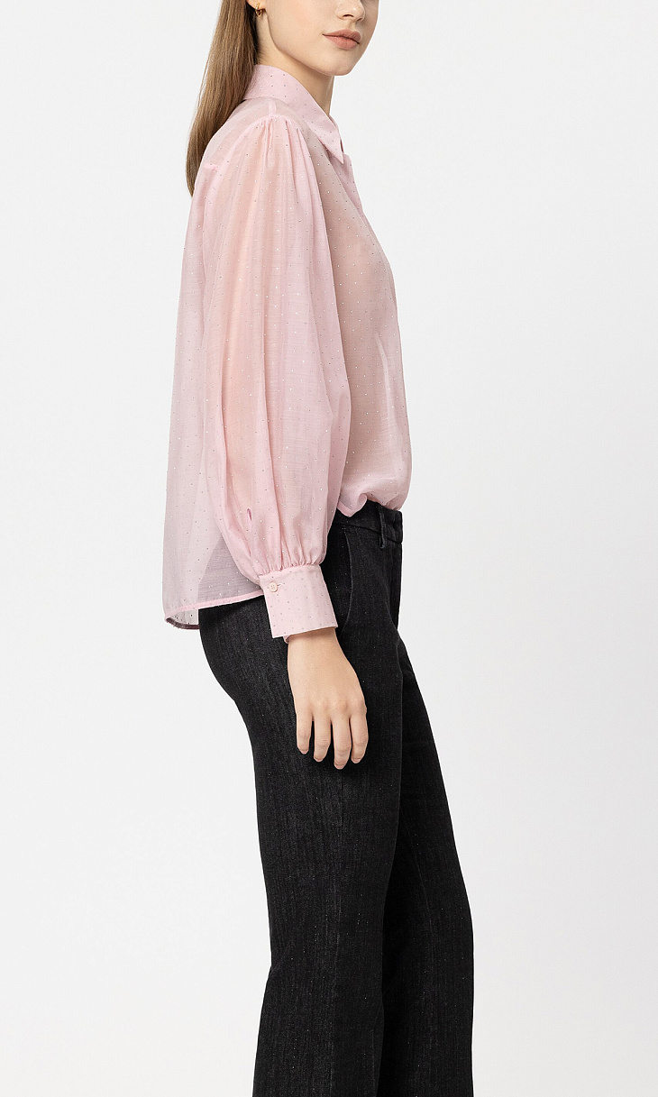 LUISA CERANO: Блуза со стразами