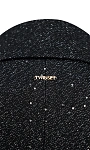 TWINSET: Пальто с пайетками