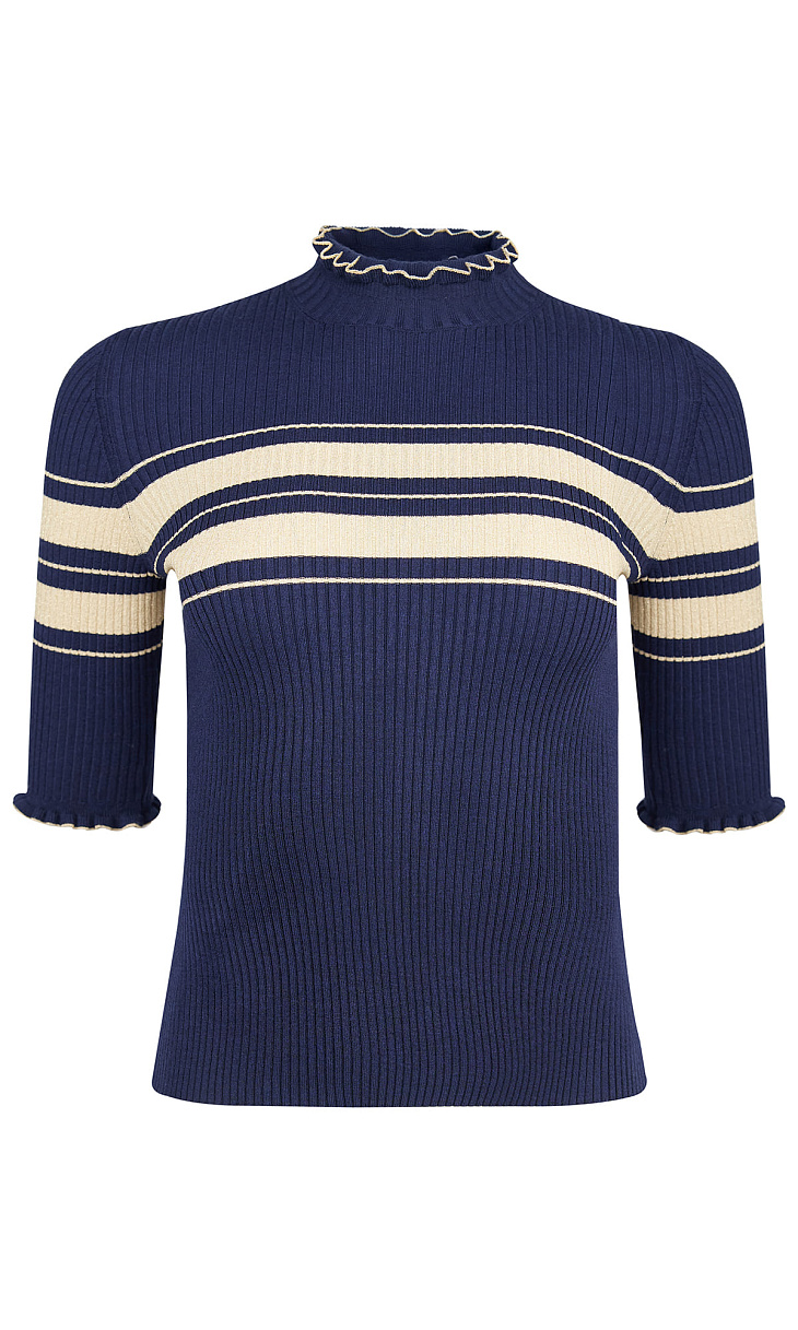 TWINSET: Джемпер с люрексом