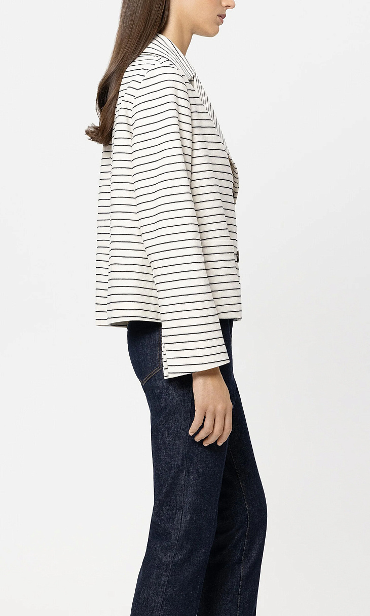 LUISA CERANO: Куртка в полоску