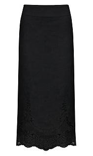 Юбка с кружевом