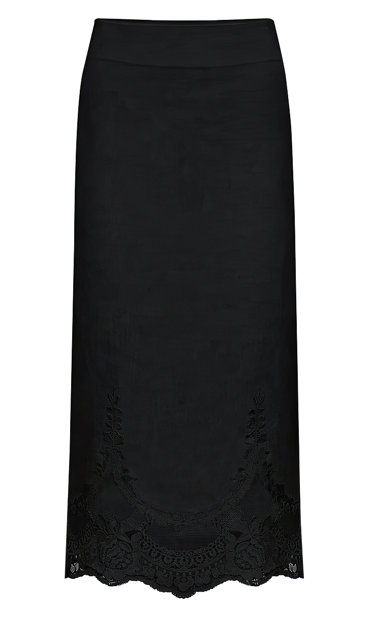 TWINSET: Юбка с кружевом