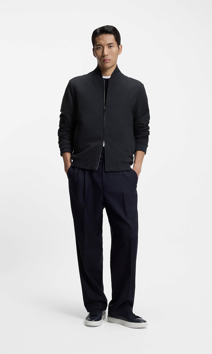 HUGO BOSS: Куртка-бомбер на молнии