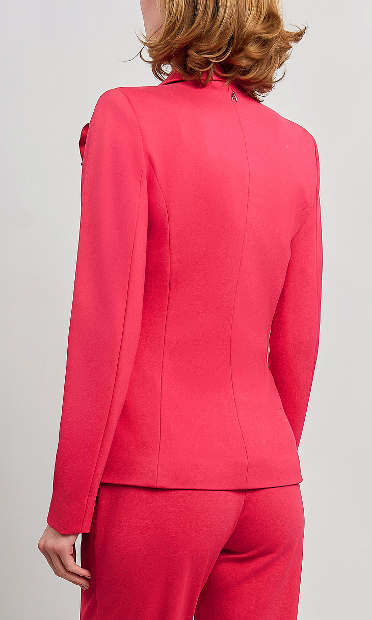 TWINSET: Пиджак с цветочной брошью