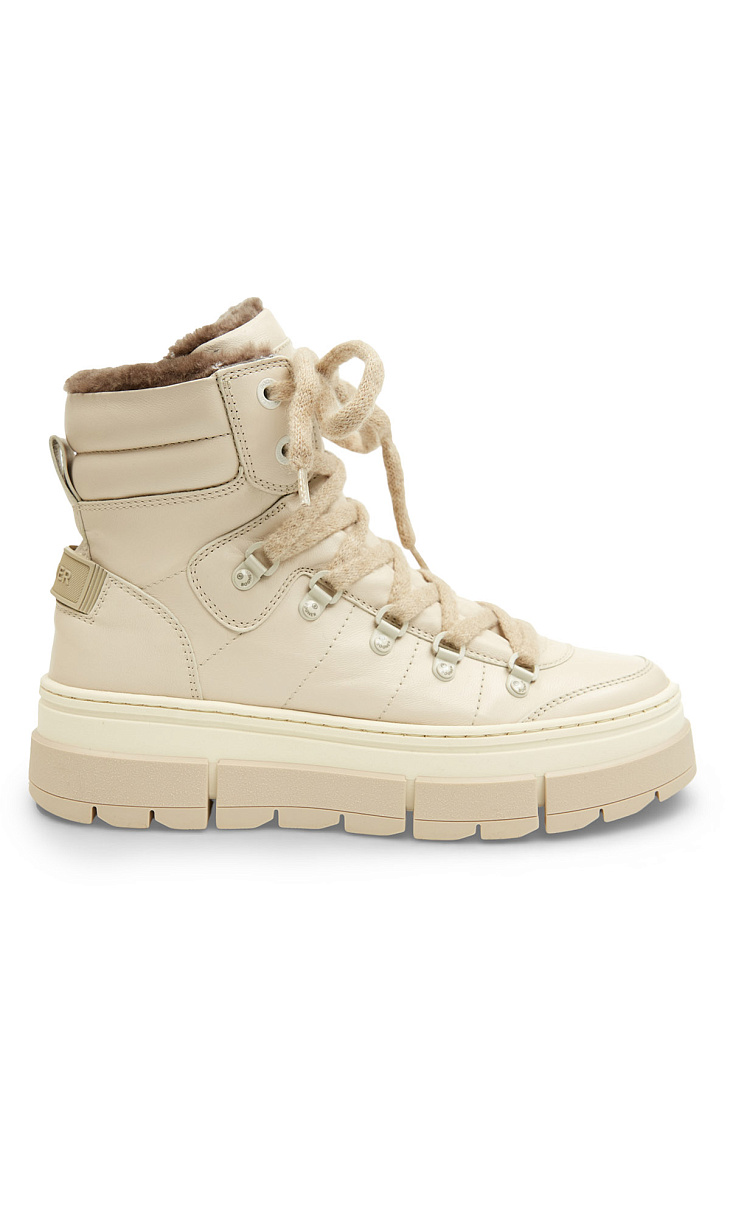 Bogner: Полусапоги из кожи и меха 