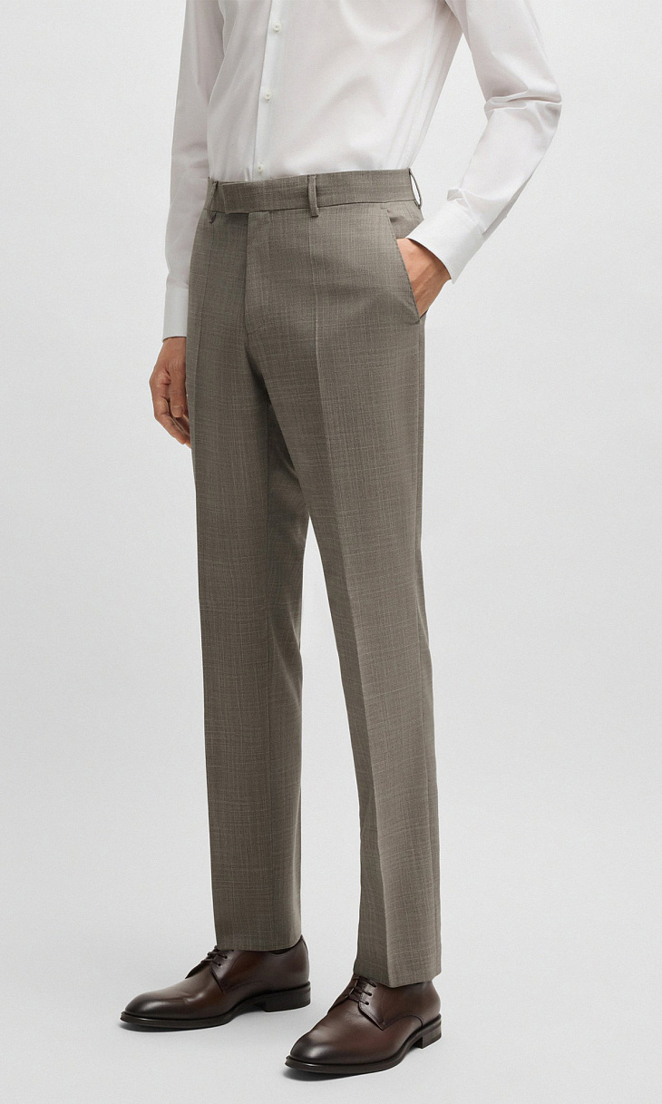 HUGO BOSS: Костюм в клетку
