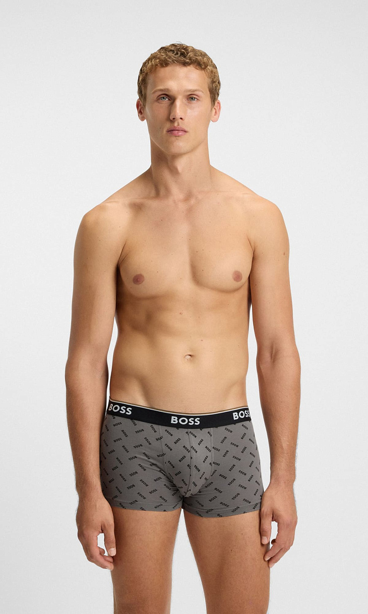 HUGO BOSS: Комплект трусов из хлопка