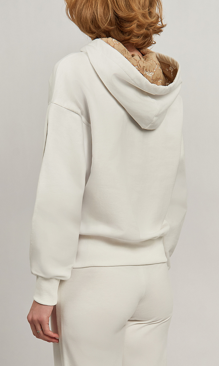 TWINSET: Спортивный костюм с кружевными вставками