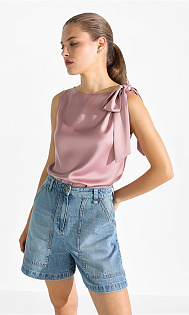 Блуза с бантом