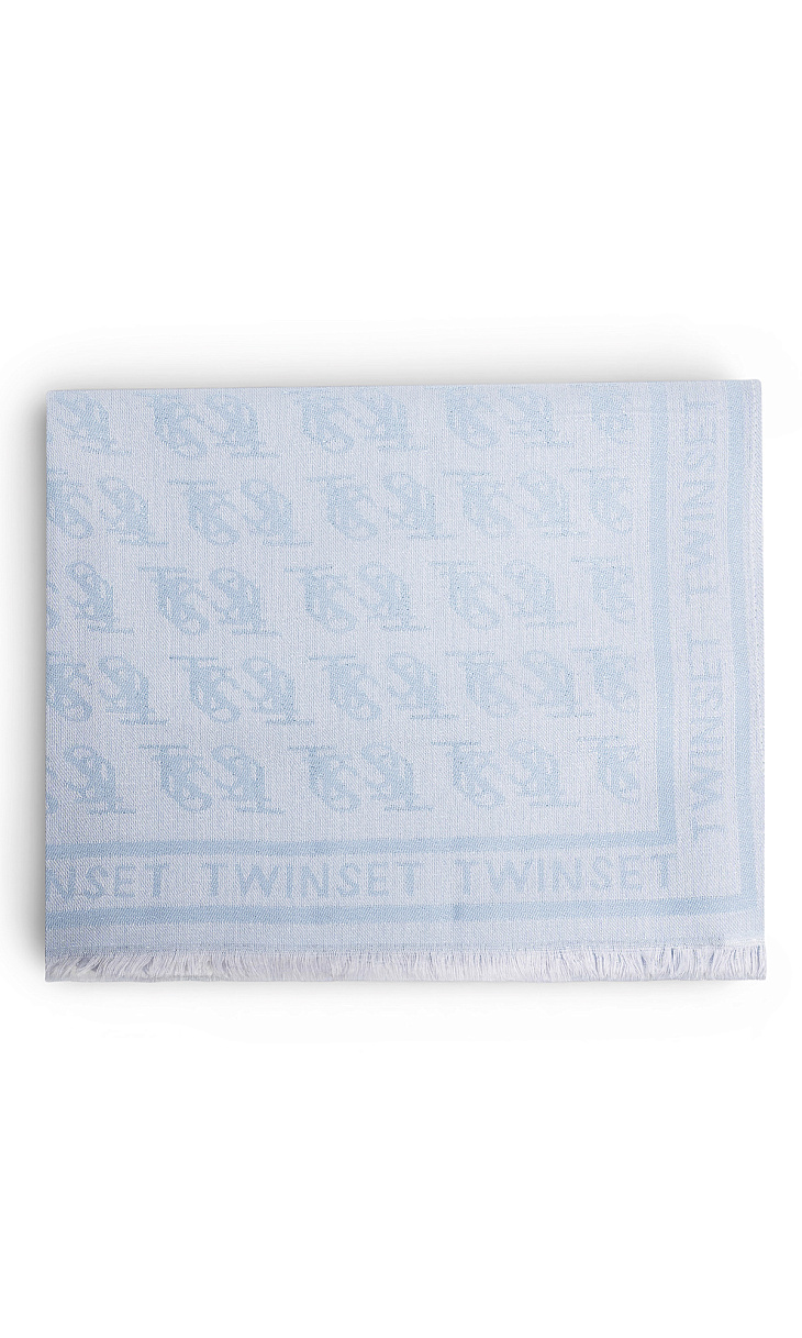 TWINSET: Шарф с монограммой