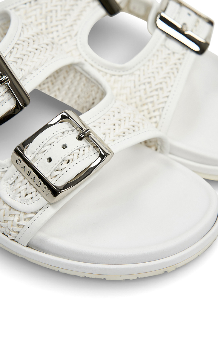 CASADEI: Плетеные шлепанцы