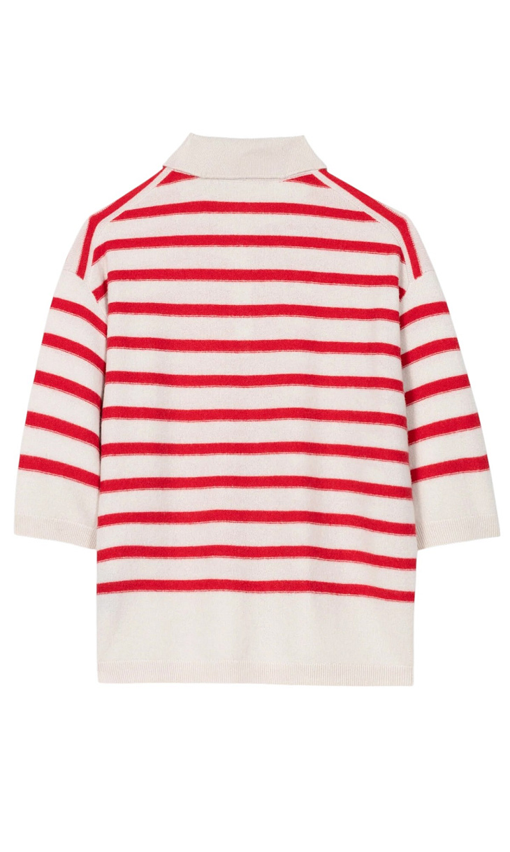 LUISA CERANO: Поло из шерсти и кашемира