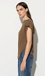 LUISA CERANO: Блуза с ассиметричным кроем